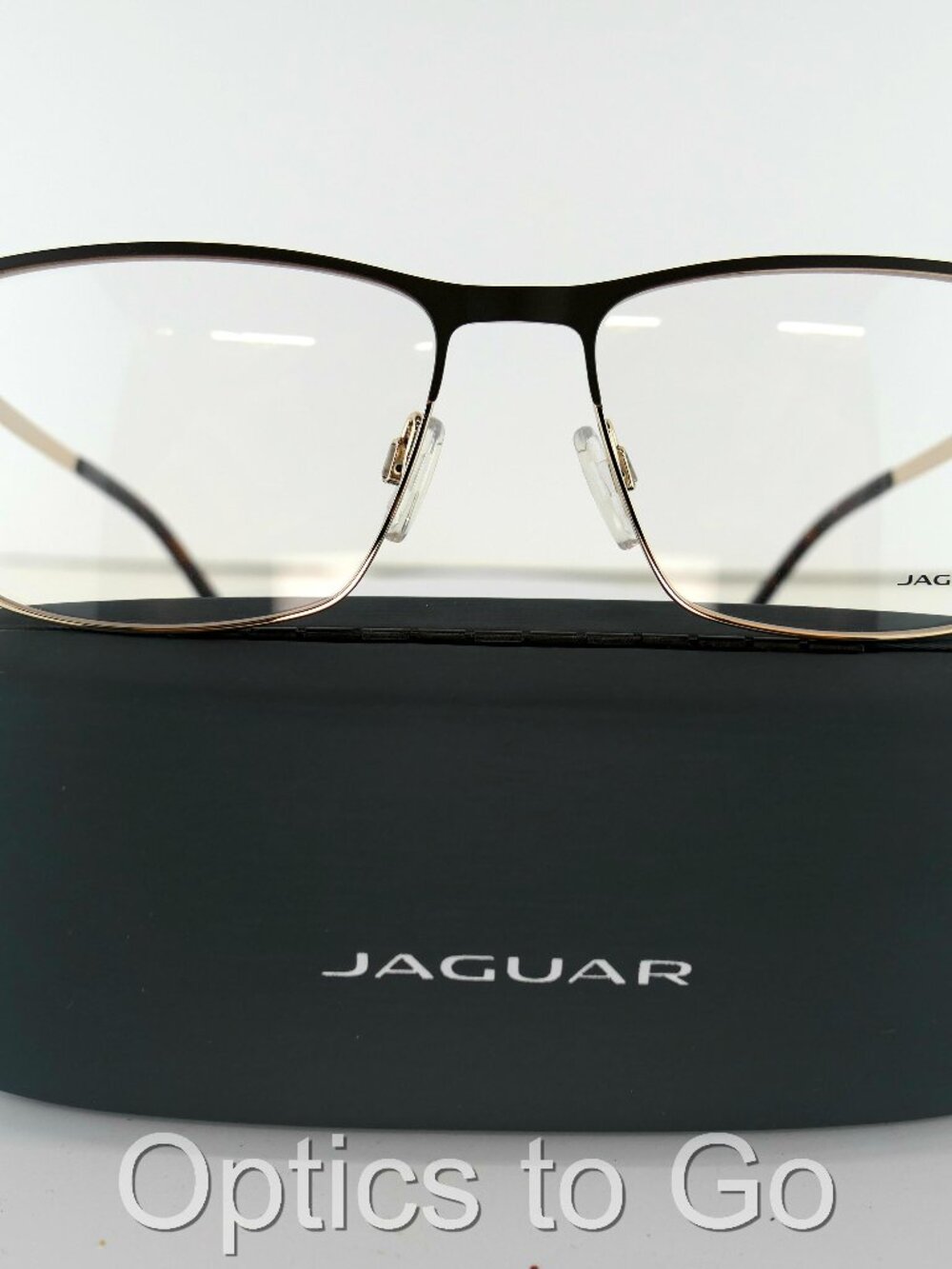 JAGUAR 33119 (5100) BLUISH BROWN 57-16-145 Eyeglass Frames